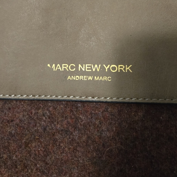 Marc New York Andrew Marc Envelope Clutch In Soft Beige - Picture 3 of 8